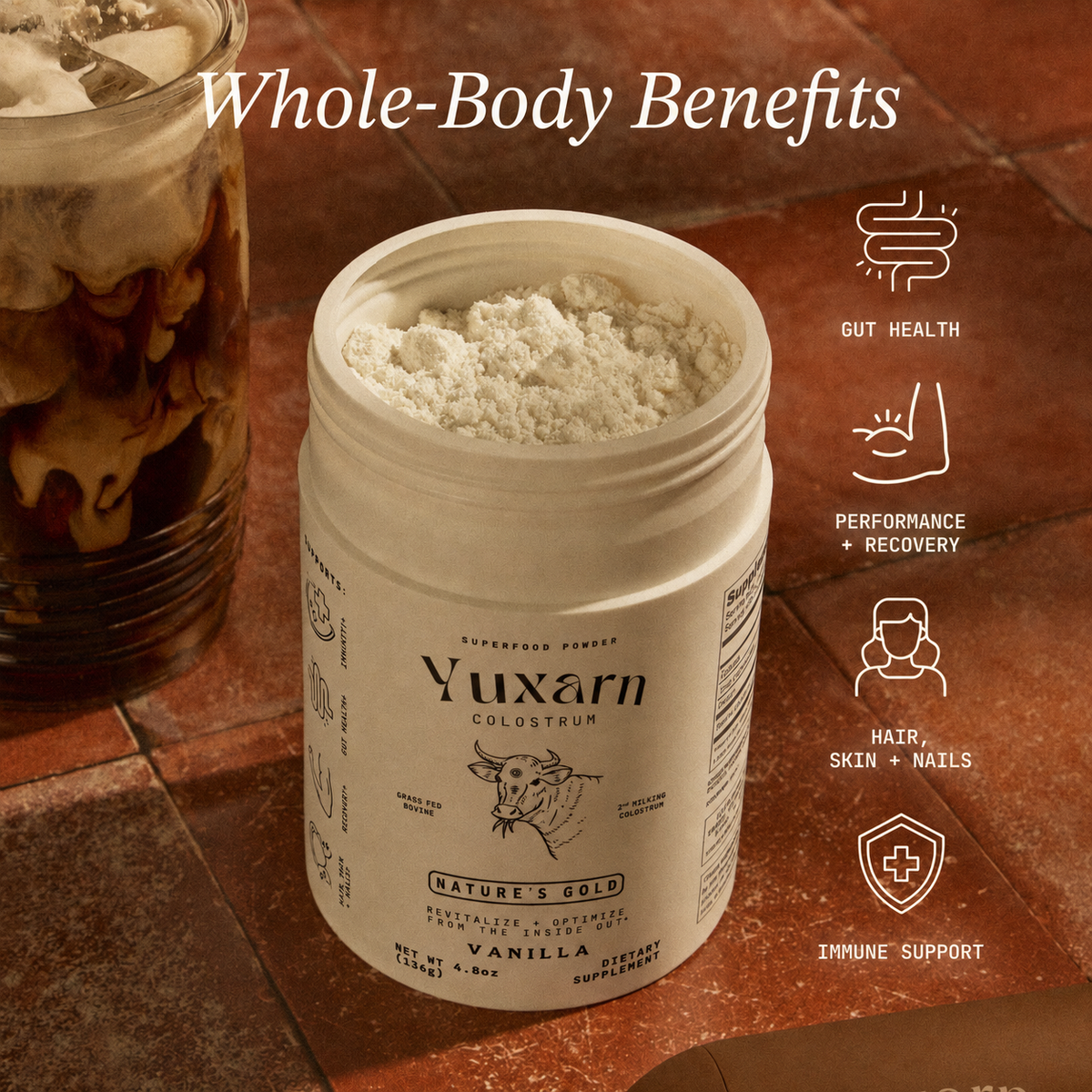 Yuxarn Vanilla Colostrum